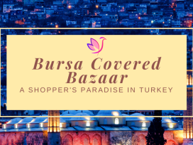 Exploring Bursa Covered Bazaar: A Shopper's Paradise in Turkey