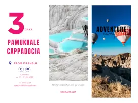 3 Days Cappadocia And Pamukkale Tour