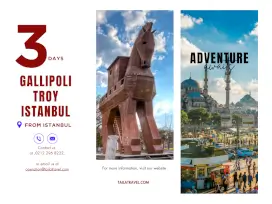 3 Days Istanbul, Gallipoli, Troy Tour