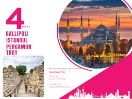 4 Days Istanbul, Gallipoli, Troy, Pergamon