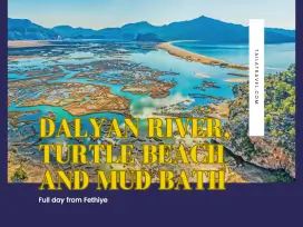 Dalyan River, Turtle Beach And Mud Bath