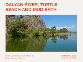 Dalyan River, Turtle Beach And Mud Bath