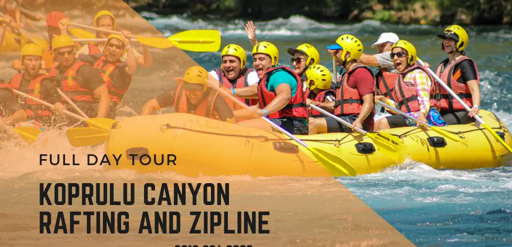 Koprulu Canyon Rafting And Zipline